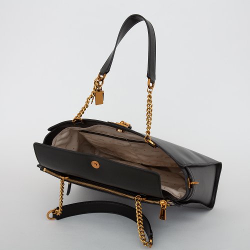 Женская сумка с ручками GUESS JEANS BAGS SATCHEL NERO