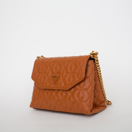 Женская сумка с ручками GUESS JEANS BAGS SATCHEL CUOIO