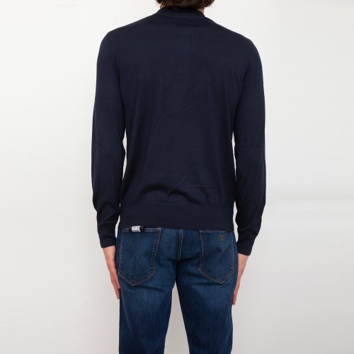 Мужское поло BRIONI POLO BLU