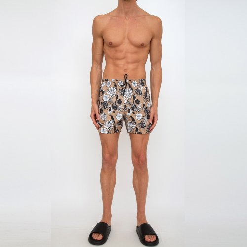 Мужские пляжные шорты HUGO BOSS Swimwear BEIGE