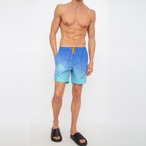 Чоловічі пляжні шорти GUESS JEANS BOTTOM BEACHWR MAN  BOARD SHORT BLU