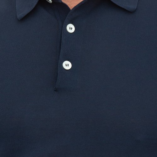 Мужское поло ELEVENTY SHORT SLEEVES POLO BLU