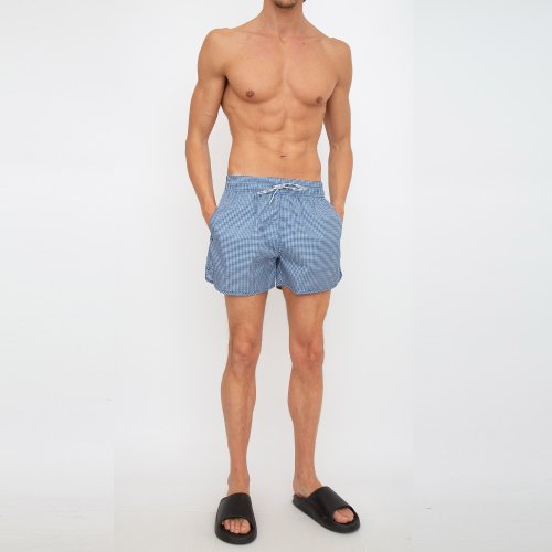 Чоловічі пляжні шорти LIU JO BOXER MARE BLU