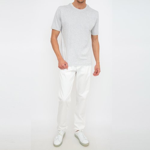 Чоловіча футболка ELEVENTY ROUND NECK T-SHIRT GRIGIO