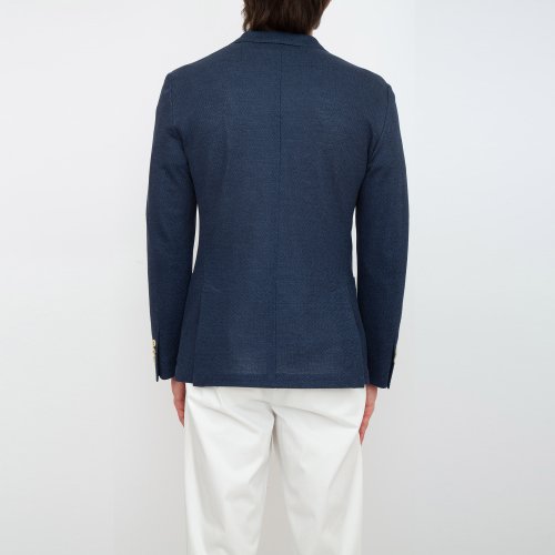Мужской пиджак ELEVENTY SINGLE BREASTED JACKET BLU