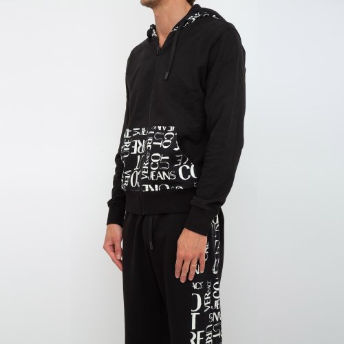 Мужская толстовка VERSACE JEANS COUTURE FELPE (GENERICO) NERO