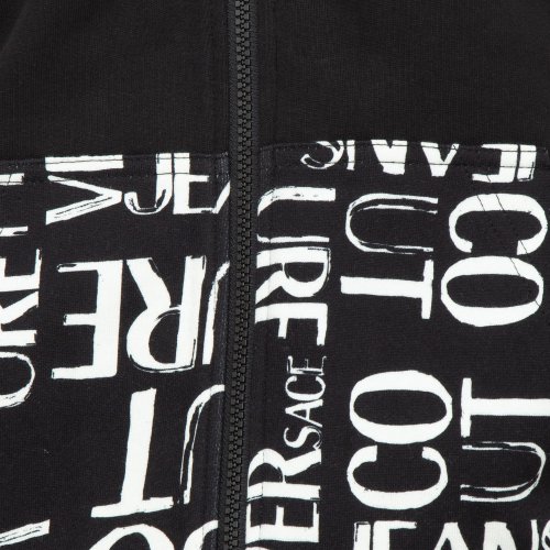 Мужская толстовка VERSACE JEANS COUTURE FELPE (GENERICO) NERO