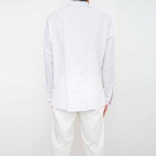 Чоловіча сорочка з довгим рукавом ELEVENTY DANDY SHIRT BIANCO