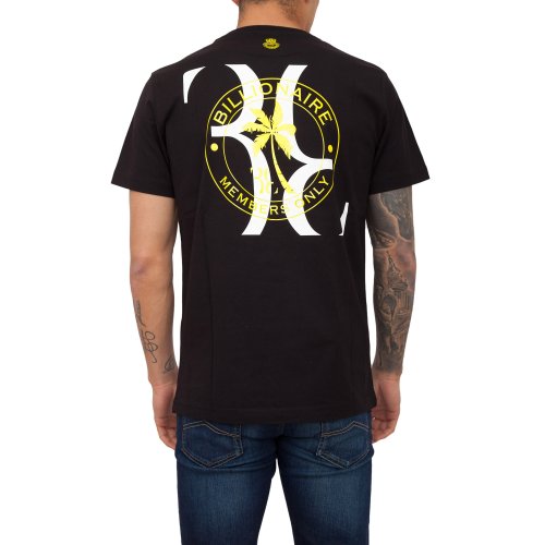 Чоловіча футболка BILLIONAIRE T-SHIRT ROUND NECK SS NERO