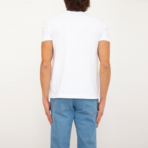 Чоловіча футболка EA7 EMPORIO ARMANI T-SHIRT BIANCO