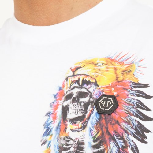 Чоловіча футболка PHILIPP PLEIN T-shirts BIANCO