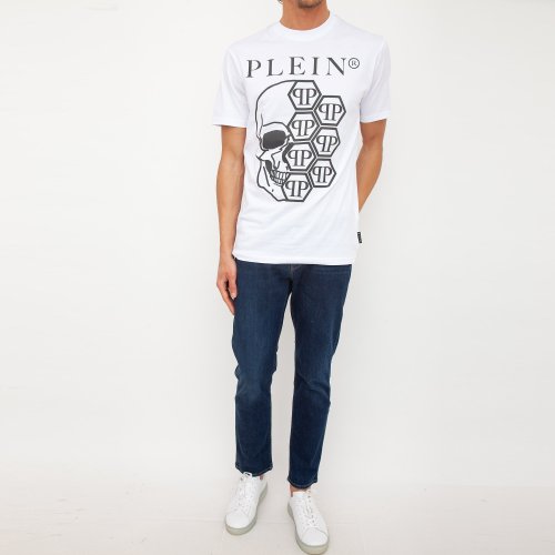 Чоловіча футболка PHILIPP PLEIN  T-shirts BIANCO