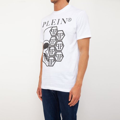 Чоловіча футболка PHILIPP PLEIN  T-shirts BIANCO