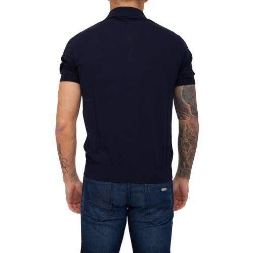 Чоловіче поло ETRO POLO M/C MULTIYARN BLU