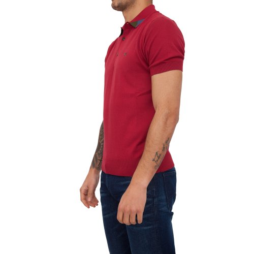 Чоловіче поло ETRO POLO M/C MULTIYARN ROSSO
