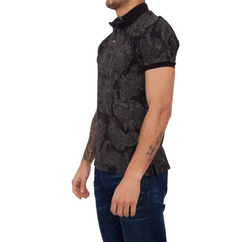 Мужское поло ETRO POLO M/C REGULAR NERO