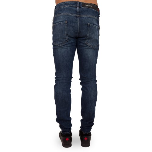 Чоловічі джинси PHILIPP PLEIN SUPER STRAIGHT CUT BLU DENIM