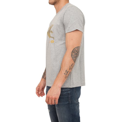 Мужская футболка ETRO T-SHIRT M/C REGULAR GRIGIO