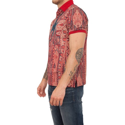 Мужское поло ETRO POLO M/C REGULAR FANTASIA