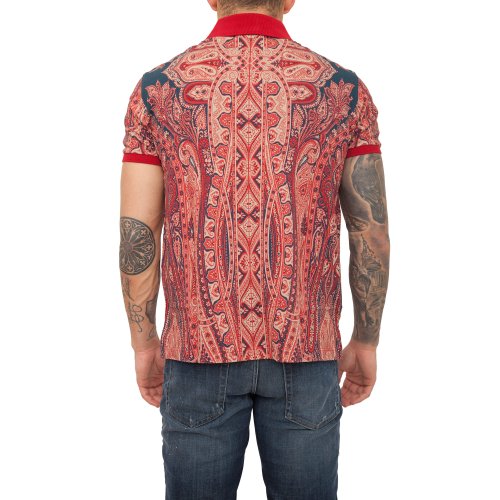 Мужское поло ETRO POLO M/C REGULAR FANTASIA
