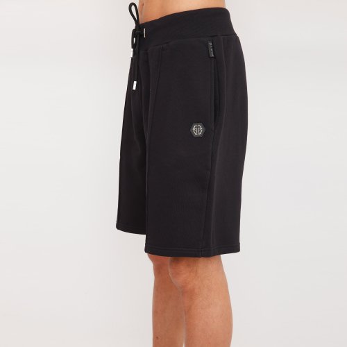 Мужские повседневные шорты PHILIPP PLEIN Jogging Shorts NERO