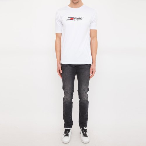 Мужские джинсы PHILIPP PLEIN Super Straight Cut Skull NERO