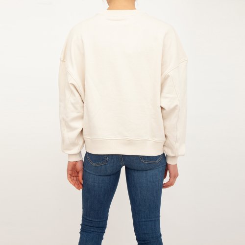 Жіноча толстовка PINKO Maglia tagliata BEIGE