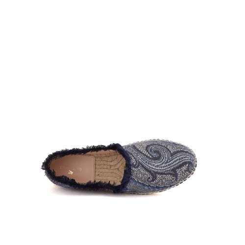 Женские эспадрильи ETRO SCARPA DONNA ESPADRILLAS BLU
