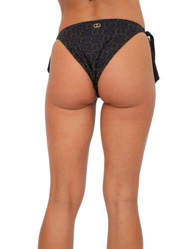 Женские плавки TWIN-SET TANGA NERO