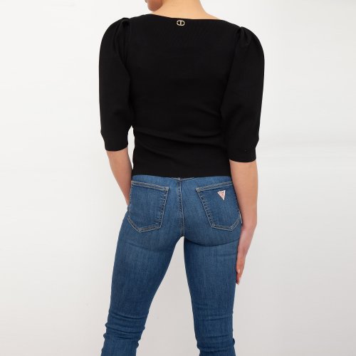 Жіночий светр TWIN-SET MAGLIA NERO