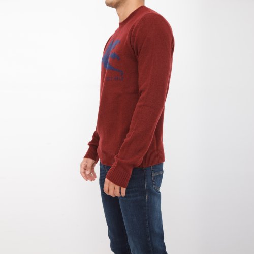 Мужской свитер ETRO C-NECK ROSSO