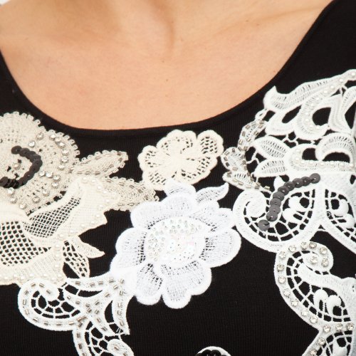Жіночий светр TWIN-SET MAGLIA NERO
