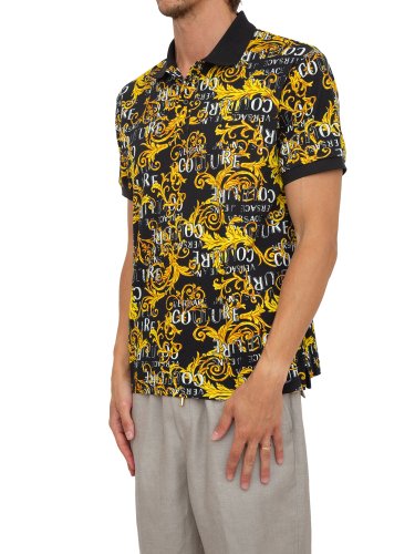 Чоловіче поло VERSACE JEANS COUTURE POLO M/C NERO