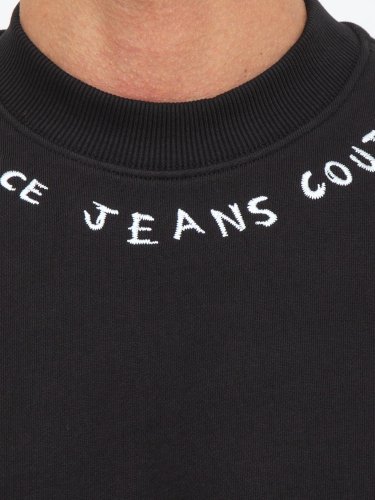 Мужская толстовка VERSACE JEANS COUTURE FELPE SERIGRAFICHE NERO