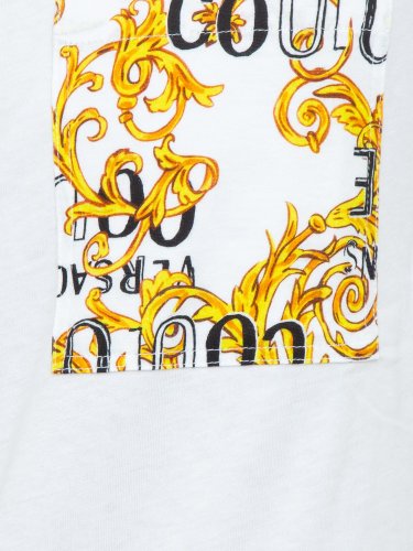 Мужская футболка VERSACE JEANS COUTURE MAGLIETTA T-SHIRT (GENERICO) BIANCO