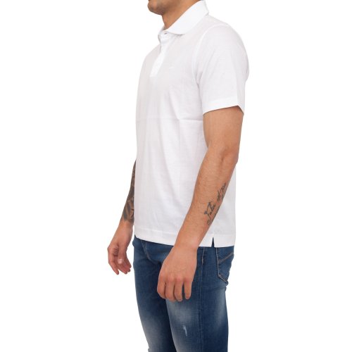 Чоловіче поло Z ZEGNA POLO BIANCO