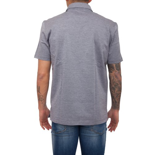 Чоловіче поло ERMENEGILDO ZEGNA POLO BLU
