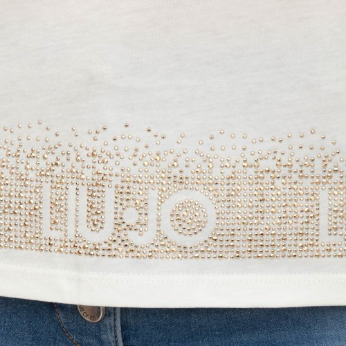 Жіноча футболка LIU JO T-SHIRT BIANCO