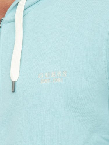 Мужская толстовка GUESS JEANS FELPE MANICA LUNGA CELESTE