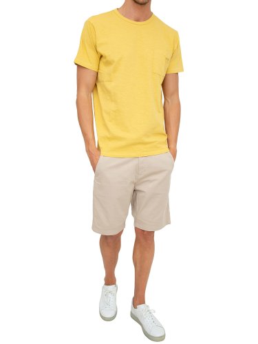 Чоловіча футболка GUESS JEANS T-SHIRT GIALLO