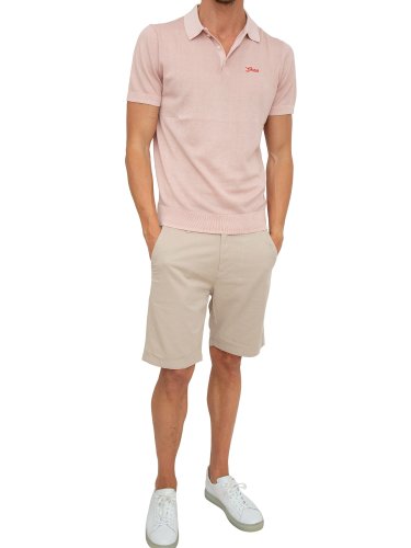 Чоловіче поло GUESS JEANS MAGLIERIA ROSA