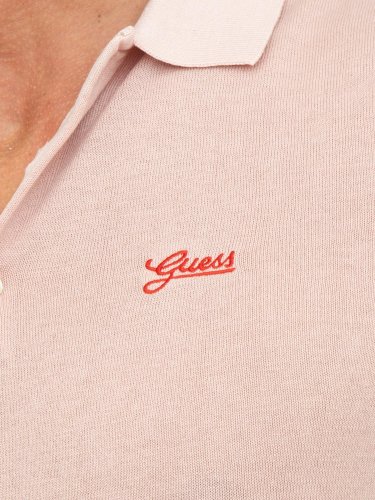 Чоловіче поло GUESS JEANS MAGLIERIA ROSA