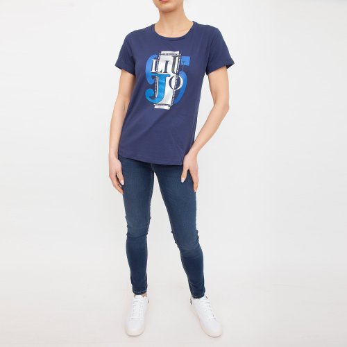 Жіноча футболка LIU JO T-SHIRT BLU