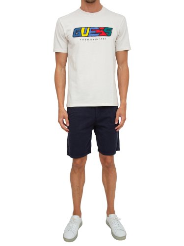 Мужские повседневные шорты GUESS JEANS SHORTS/BERMUDA BLU