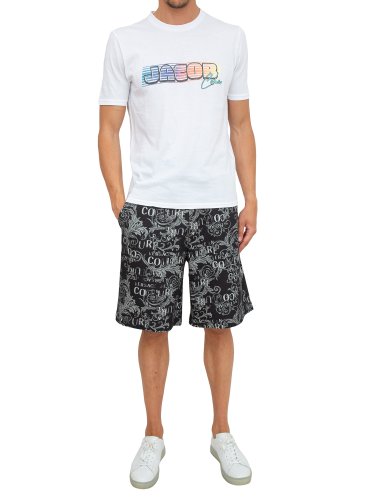 Чоловічі повсякденні шорти VERSACE JEANS COUTURE SHORT GYM NERO