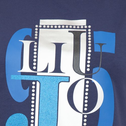 Жіноча футболка LIU JO T-SHIRT BLU