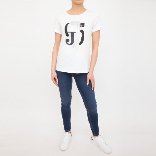 Женская футболка LIU JO T-SHIRT BIANCO