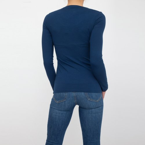Женская футболка GUESS JEANS Graphic t-shirts BLU