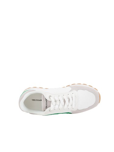 Мужские кроссовки TRUSSARDI ORBITE SNEAKER VERDE