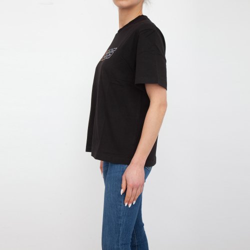Женская футболка GUESS JEANS  TSHIRT MANICA CORTA NERO